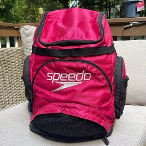Speedo Teamster Swimmers Large Fuschia/Pink Backpack